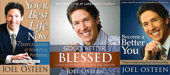 Joel Osteen Book Covers